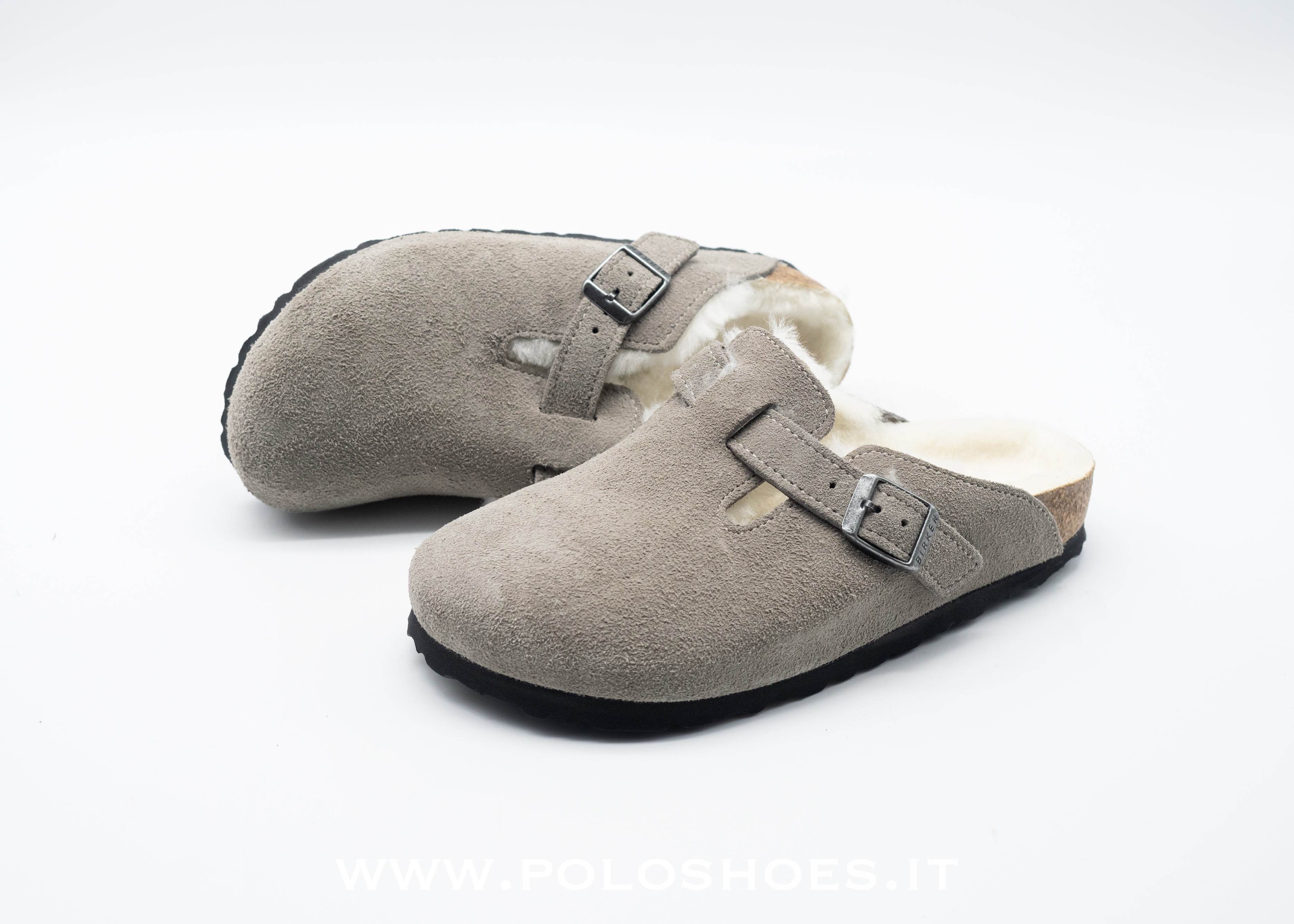 Pelliccia Ciabatte Pelo Birkenstock BIRKENSTOCK Boston Con