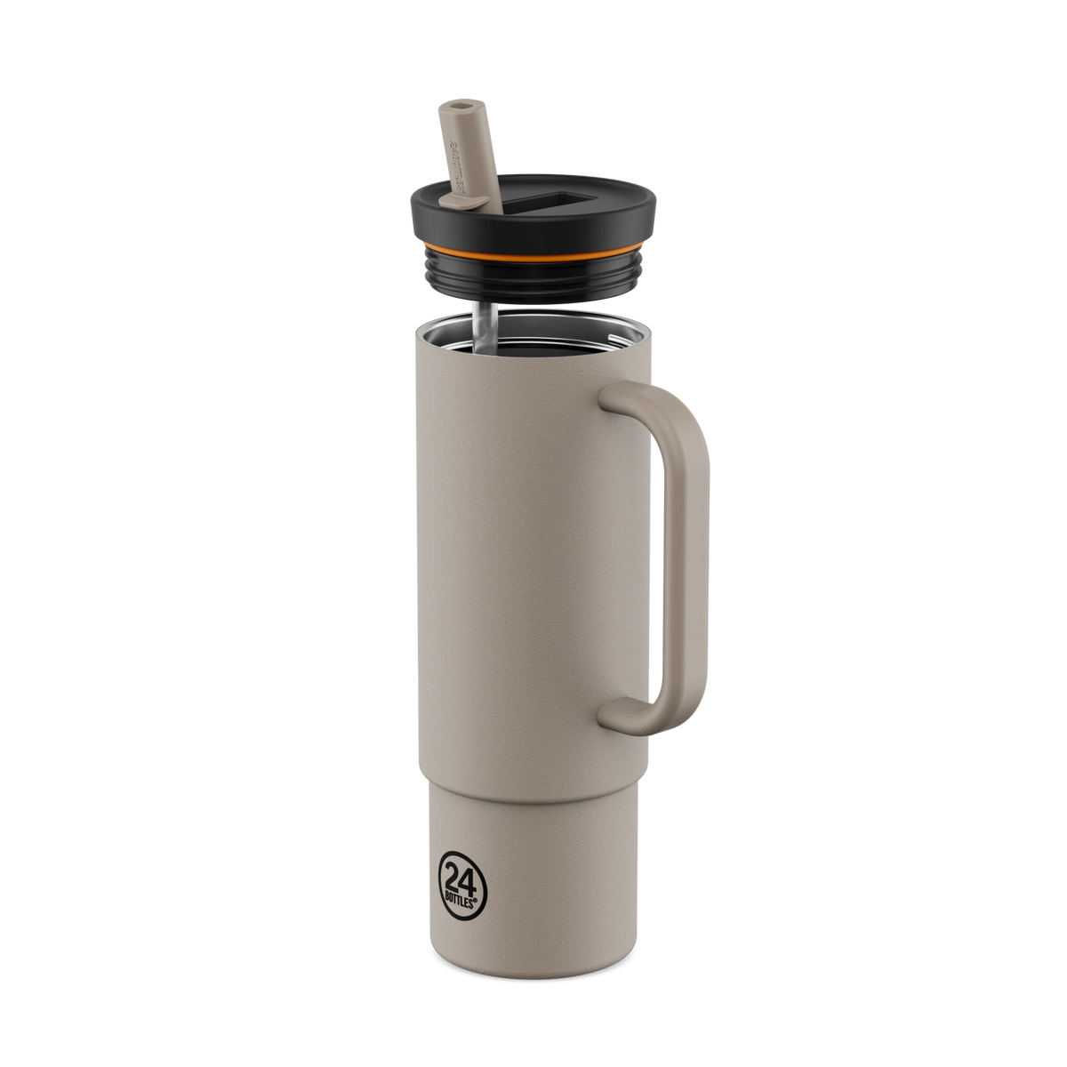 24BOTTLES - STRAW CUP LINEN 800ML