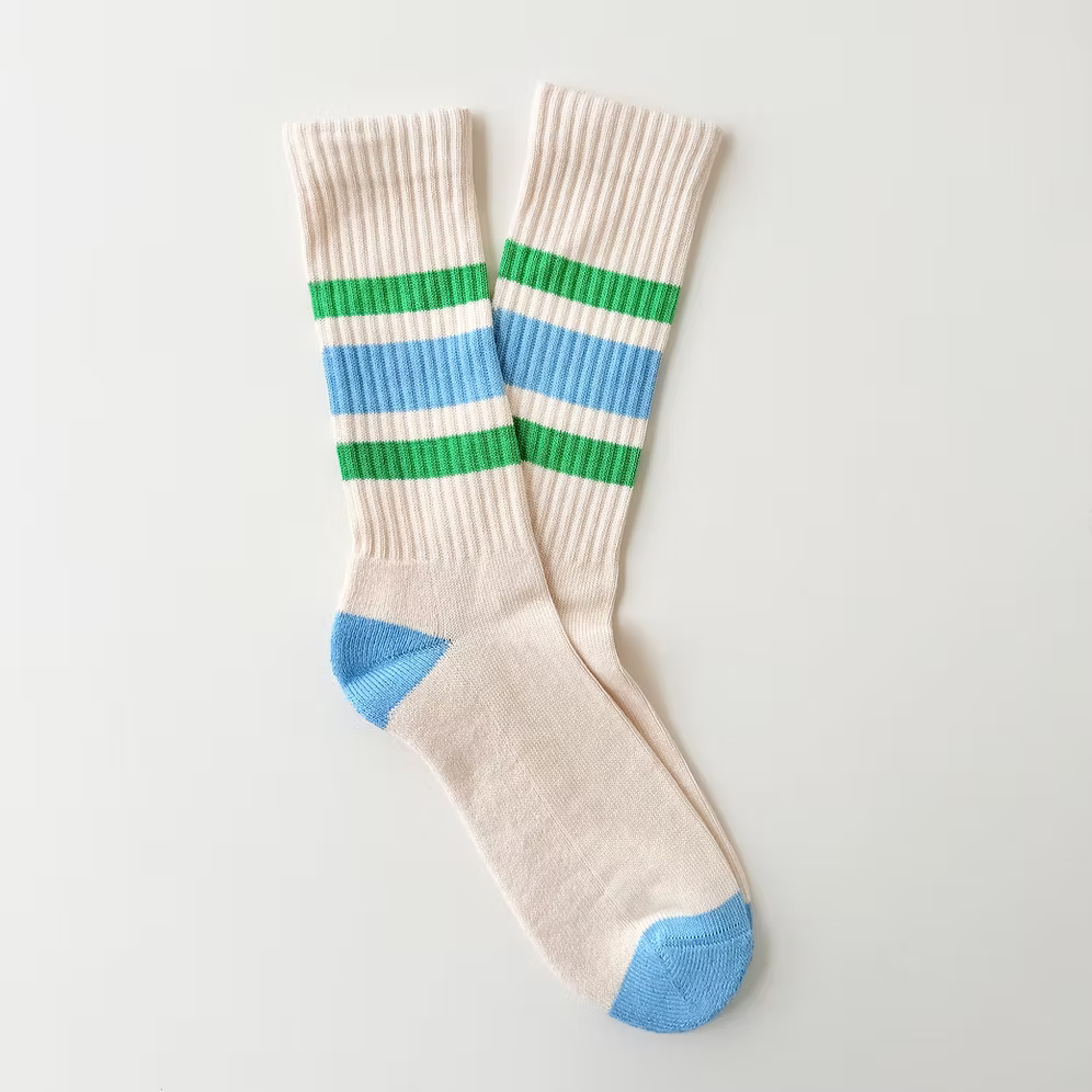 HERITAGE 9.1 - VENICE BEACH NEW NATURAL SKY & GREEN STRIPES