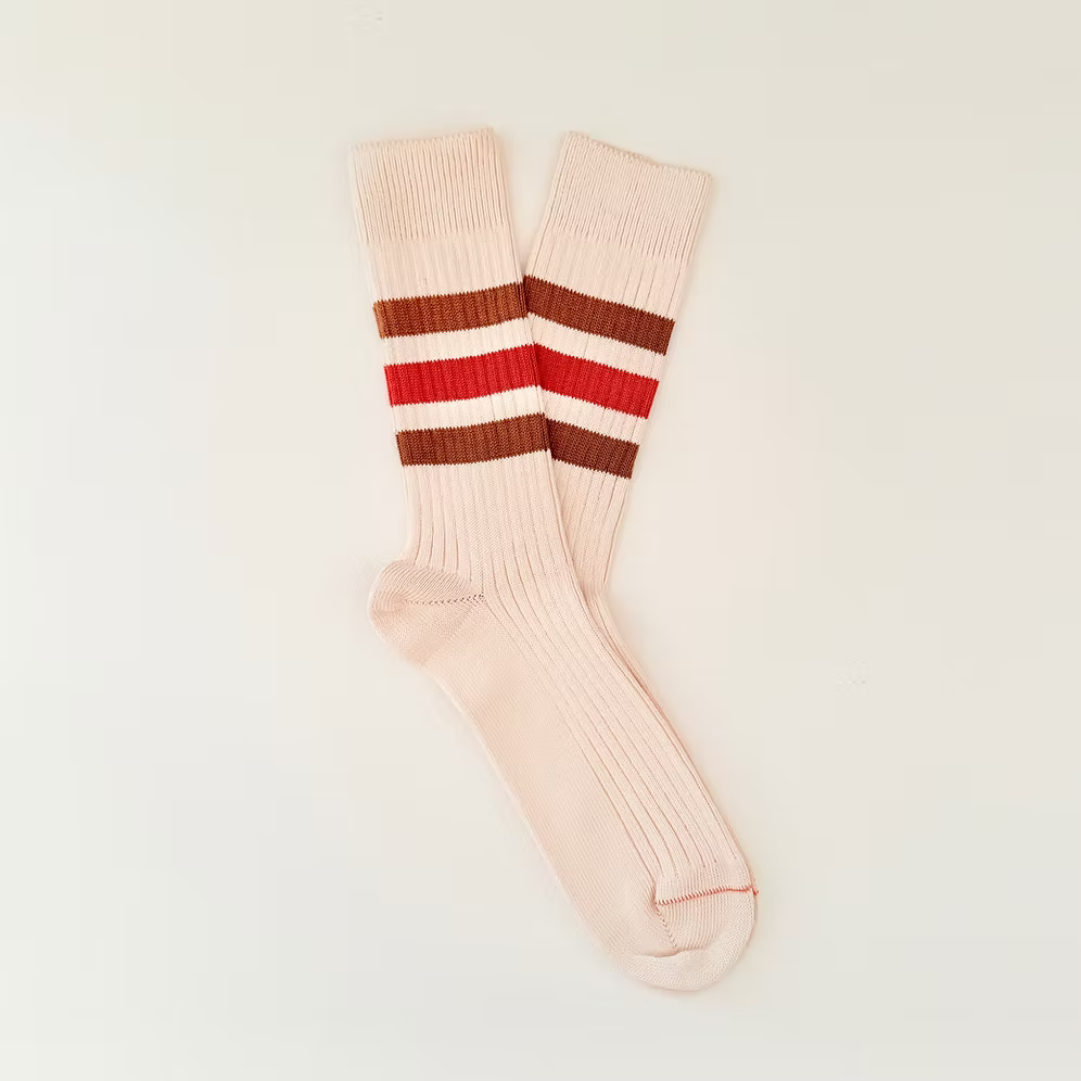 HERITAGE 9.1 - VINTAGE 1980 NEW NATURAL CARAMEL & POPPY STRIPES