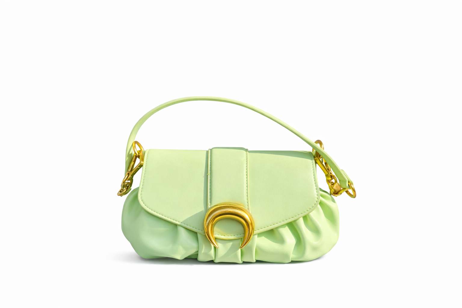 LA CARRIE BAG - BORSA A SPALLA ACCORDION MINI APPLE