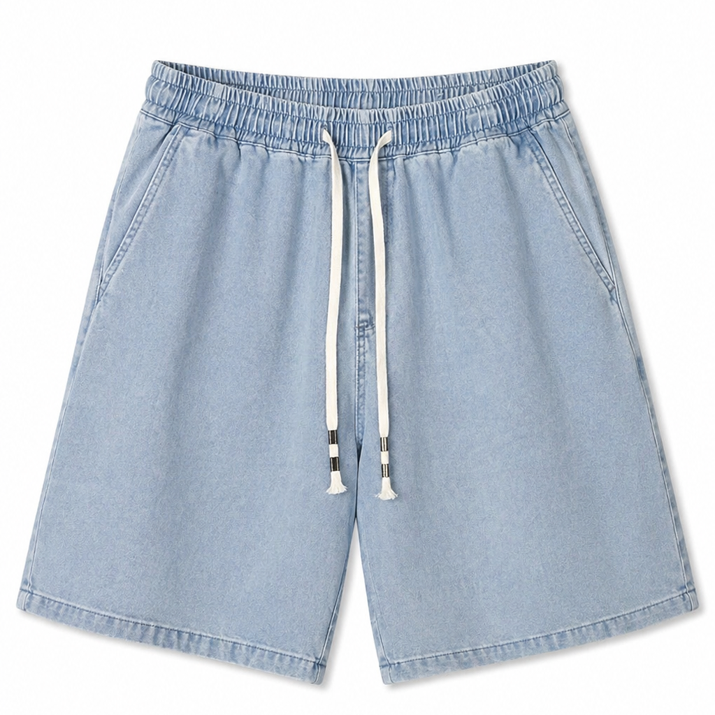 TÖÖCO - CHAMBRAY SHORT PANT DENIM