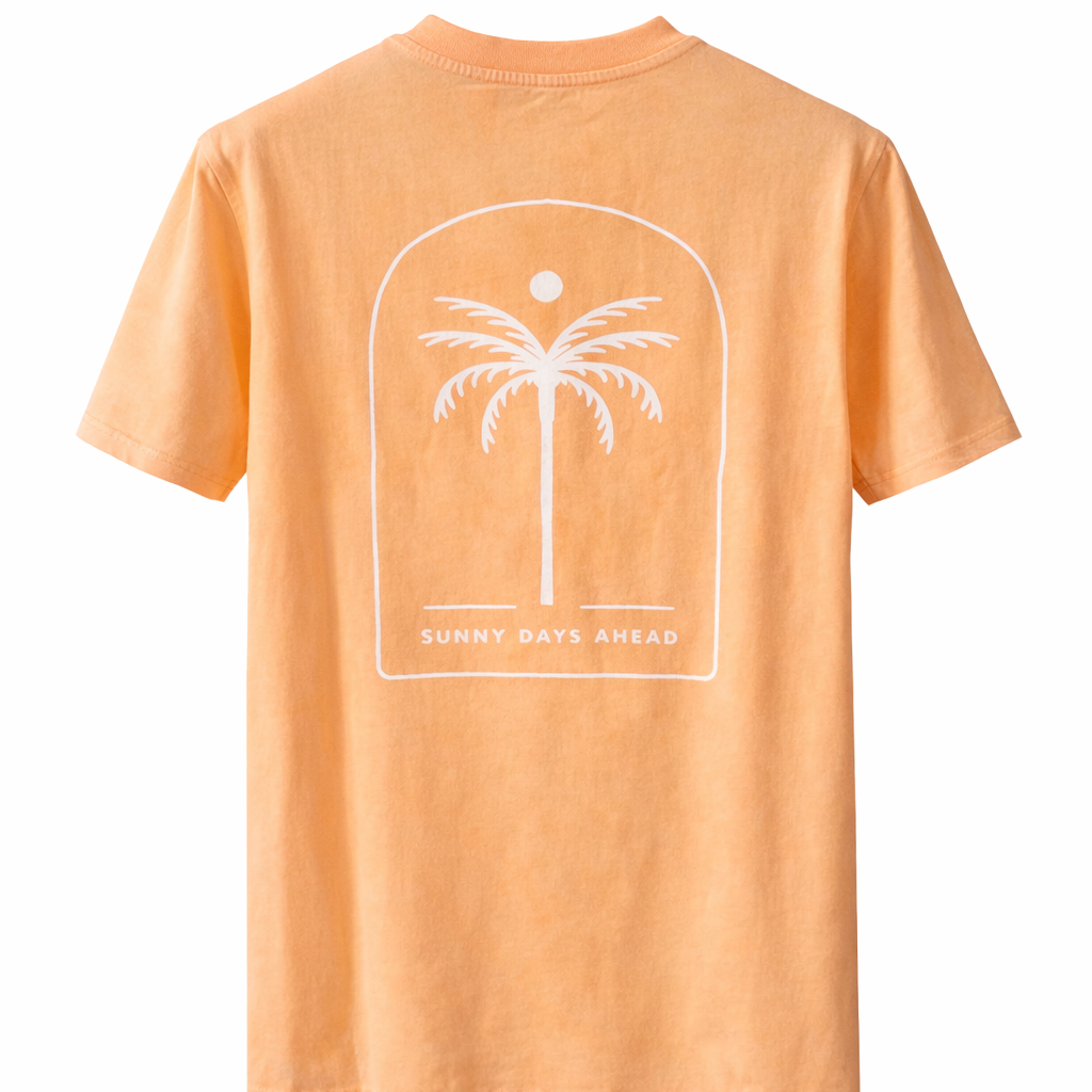 TÖÖCO - T-SHIRT SUNNY D PEACH