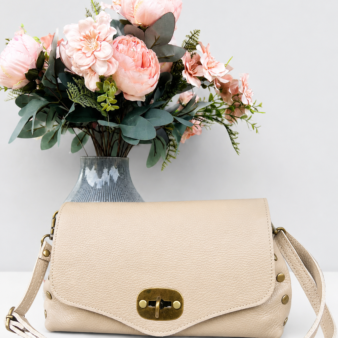 POLO SHOES BAGS - BORSA POSTINO TAUPE