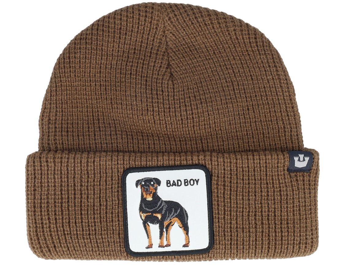 GOORIN BROS - BEANIE BROWN BAD BOY