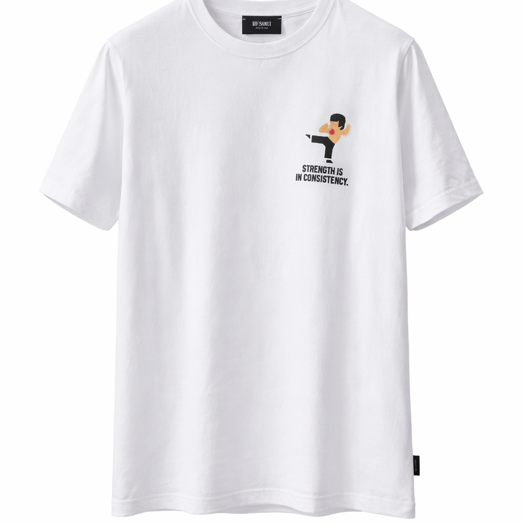 KOSAMUI -T-SHIRT EMBLEE WHITE