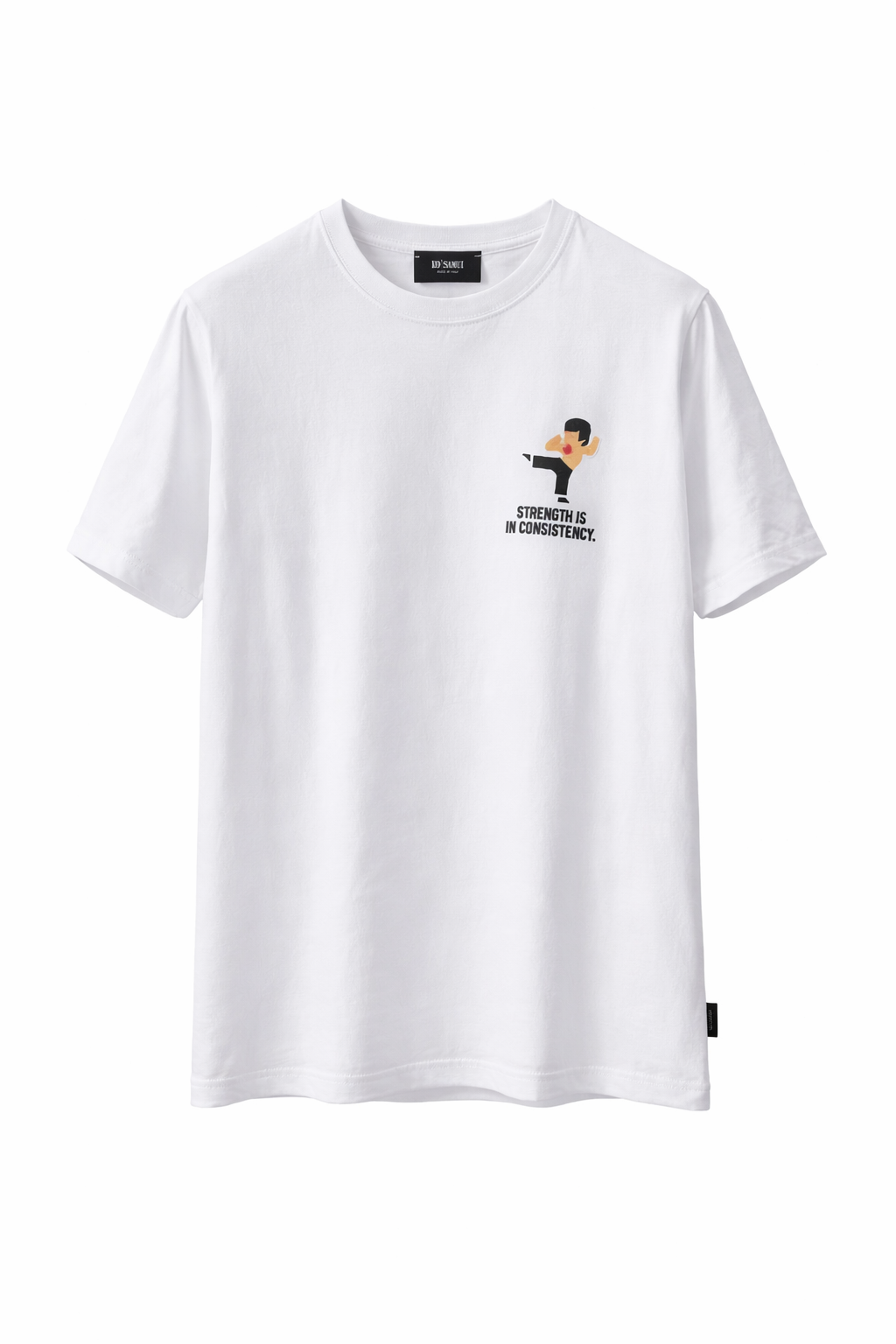 KOSAMUI -T-SHIRT EMBLEE WHITE