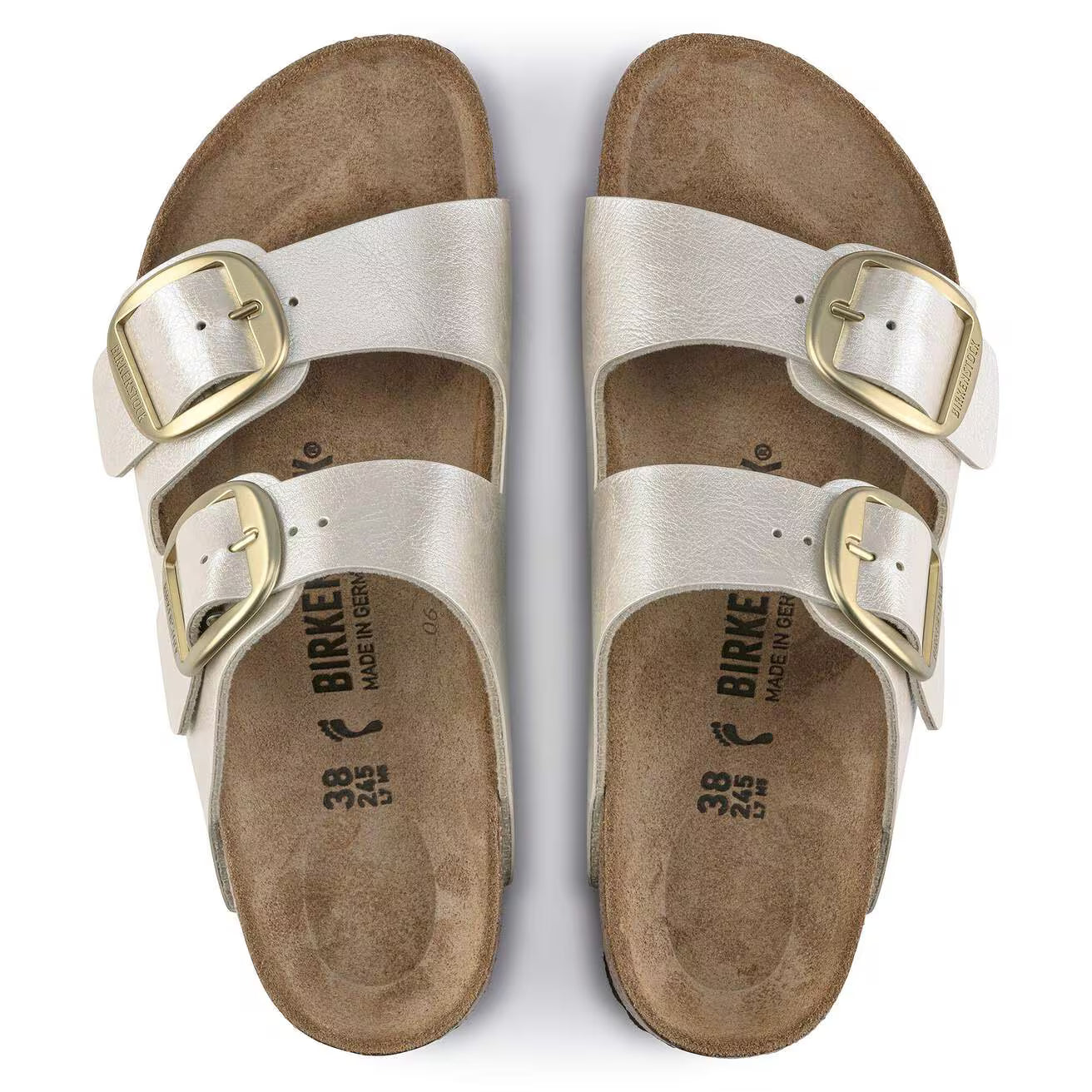 BIRKENSTOCK - ARIZONA BIG BUCKLE GRACEFUL PEARL WHITE