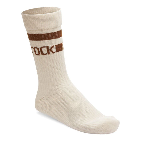 BIRKENSTOCK - COTTON TENNIS SOCKS EGGSHELL