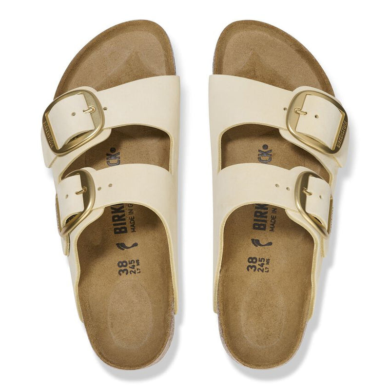 BIRKENSTOCK - ARIZONA BIG BUCKLE NUBUC ECRU