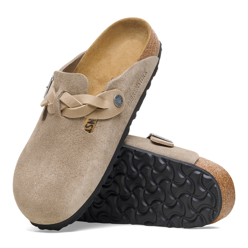 BIRKENSTOCK - BOSTON BRAIDED TAUPE