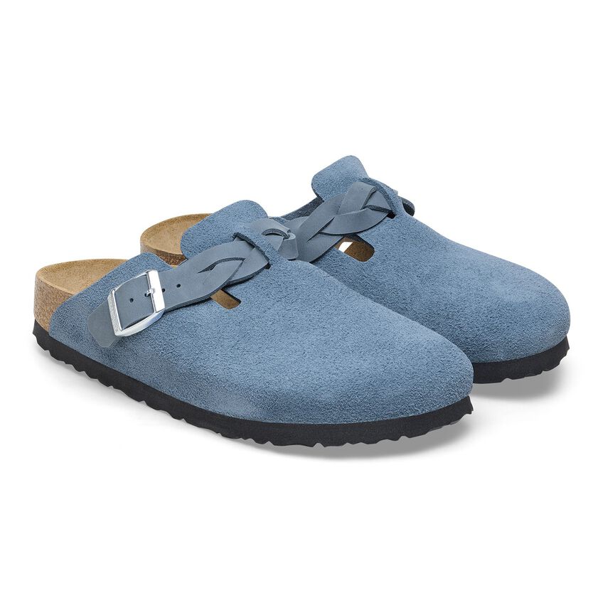 BIRKENSTOCK - BOSTON BRAIDED ELEMENTAL BLUE