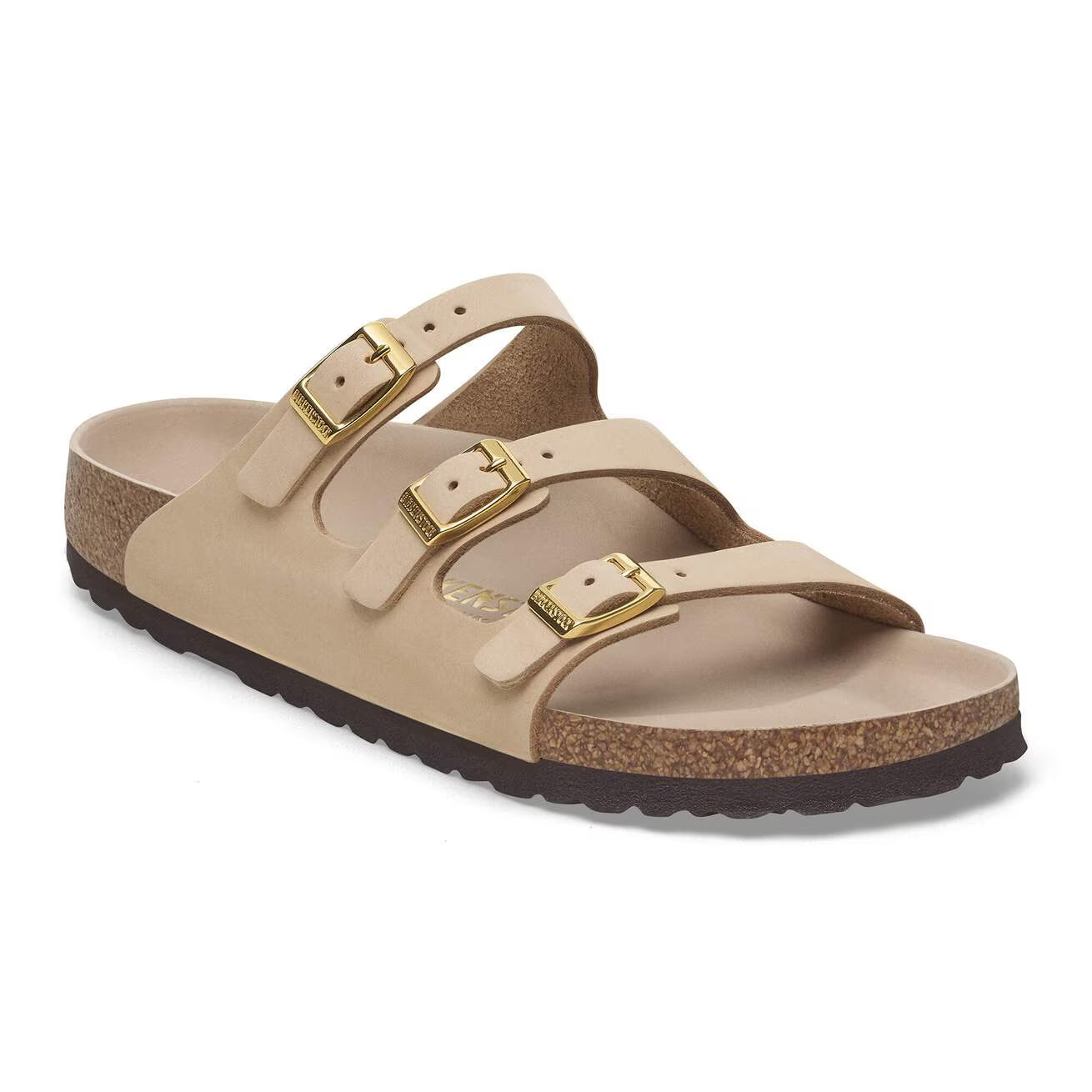 BIRKENSTOCK - FLORIDA FRESH PELLE NUBUCK SANDCASTLE