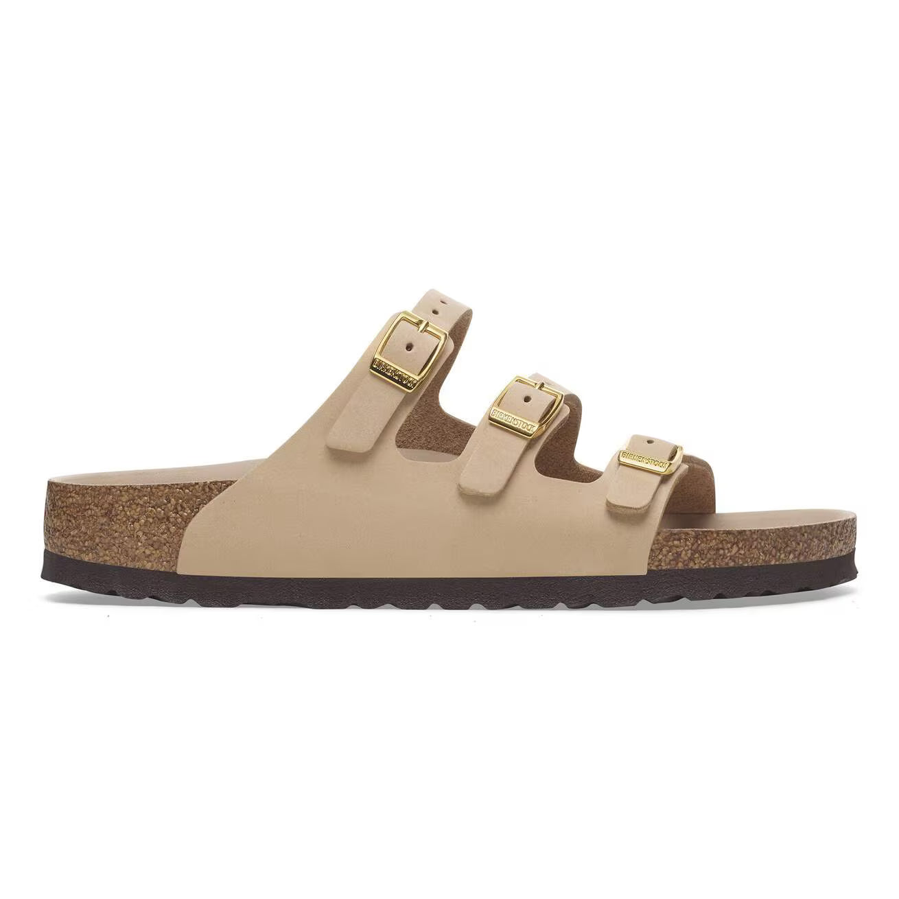 BIRKENSTOCK - FLORIDA FRESH PELLE NUBUCK SANDCASTLE