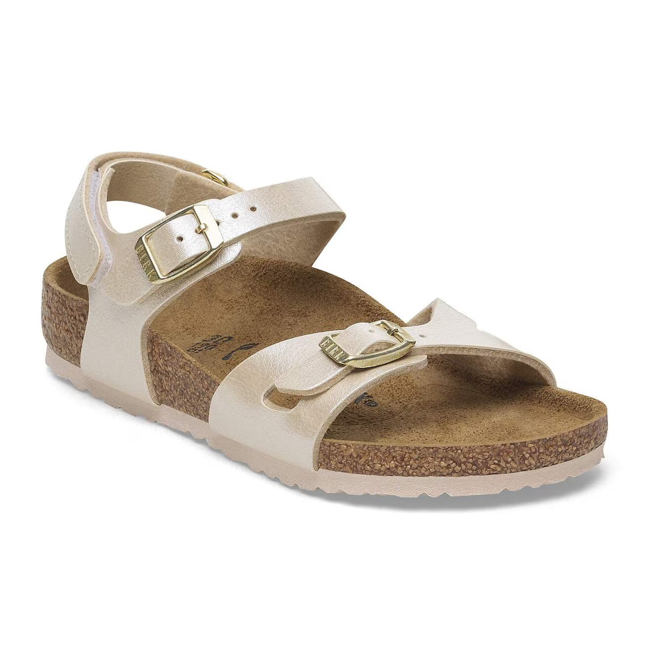 BIRKENSTOCK - RIO KIDS GRACEFUL PEAR WHITE