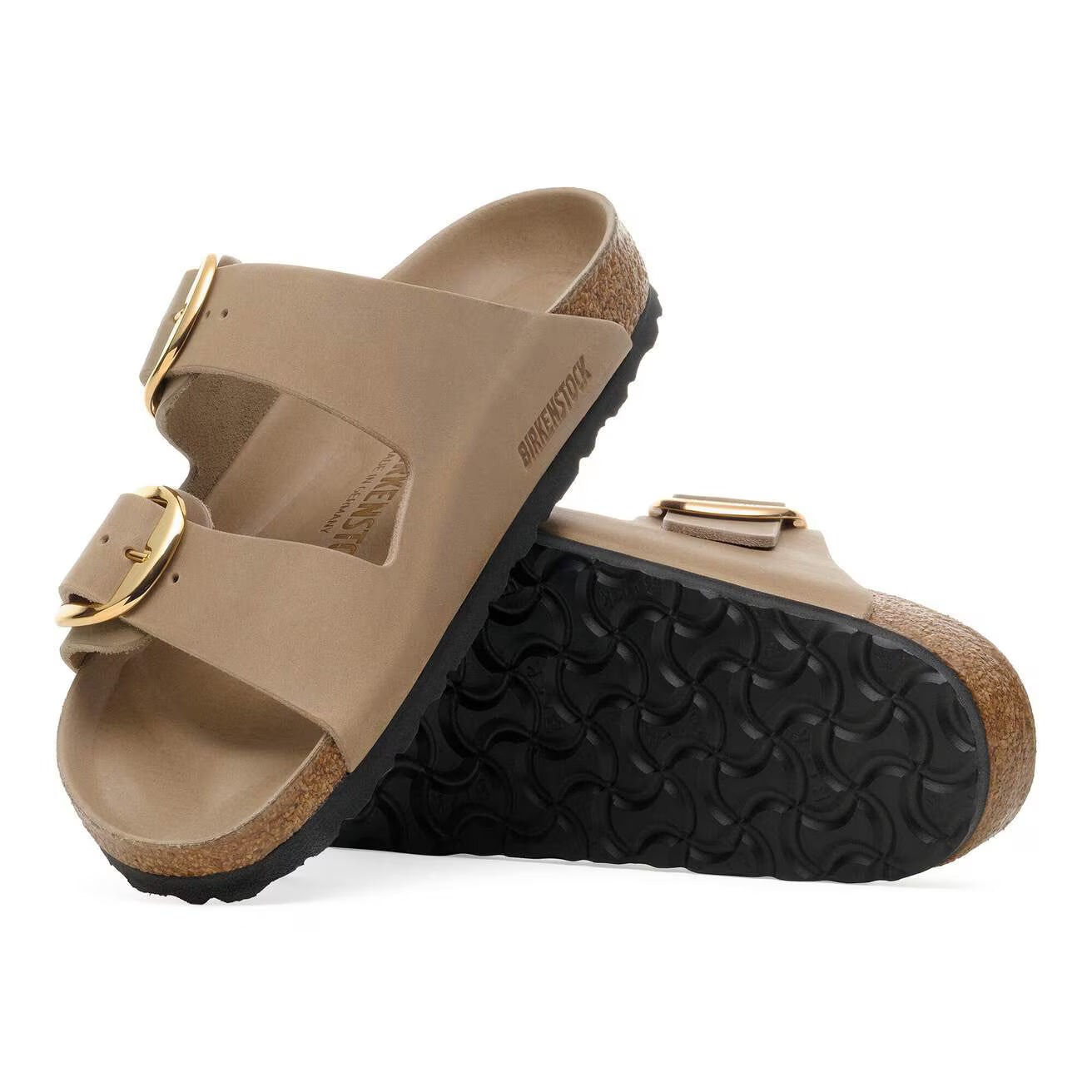 BIRKENSTOCK - ARIZONA BIG BUCKLE PELLE OLIATA TOBACCO BROWN