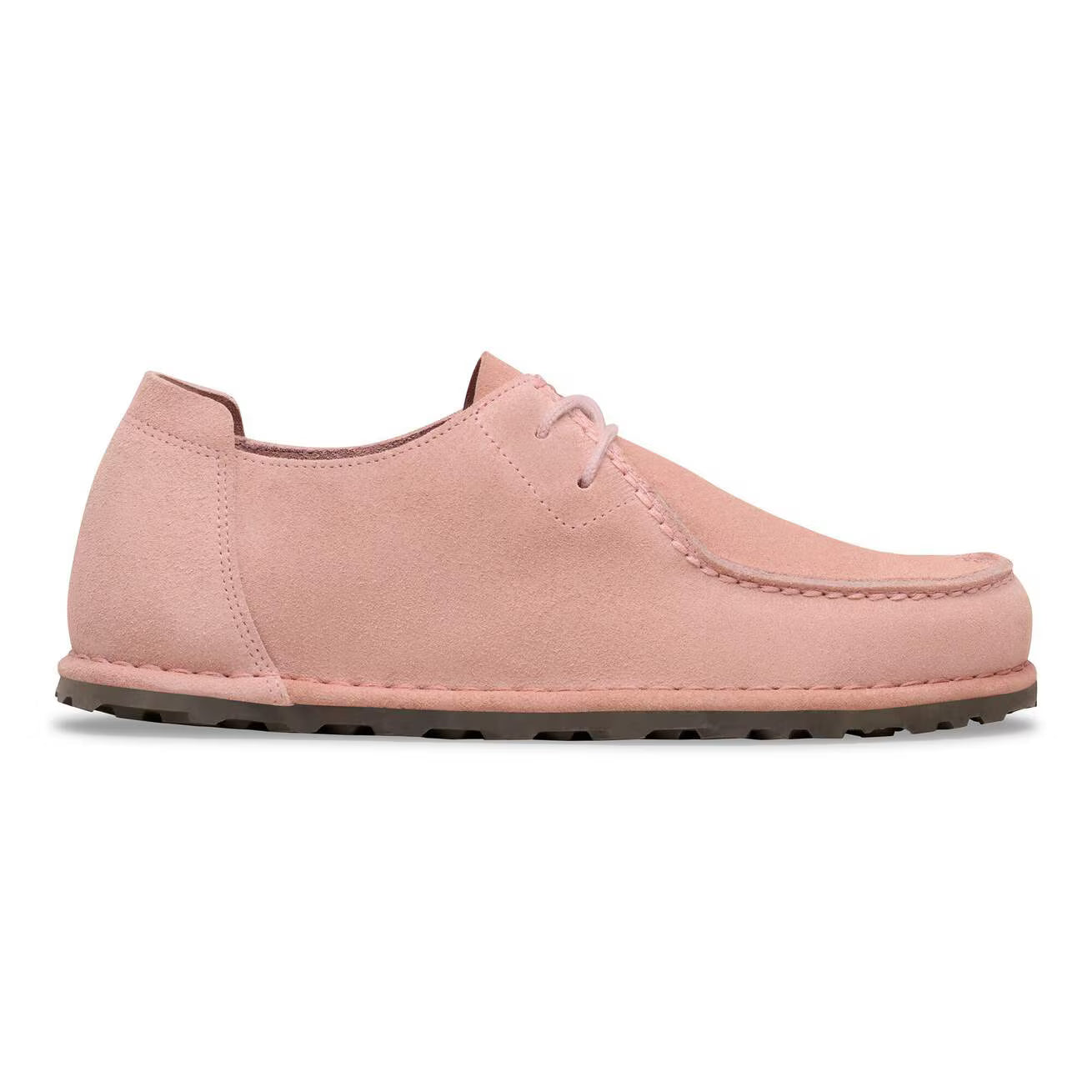 BIRKENSTOCK - UTTI LACE PELLE SCAMOSCIATA PINK CLAY NARROW FIT