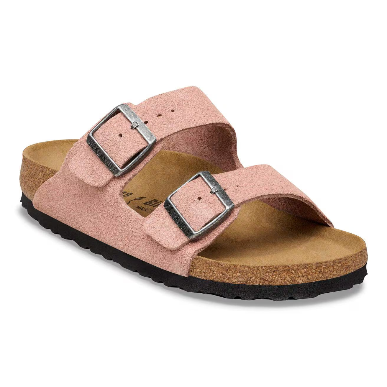 BIRKENSTOCK - ARIZONA PELLE SCAMOSCIATA PINK CLAY