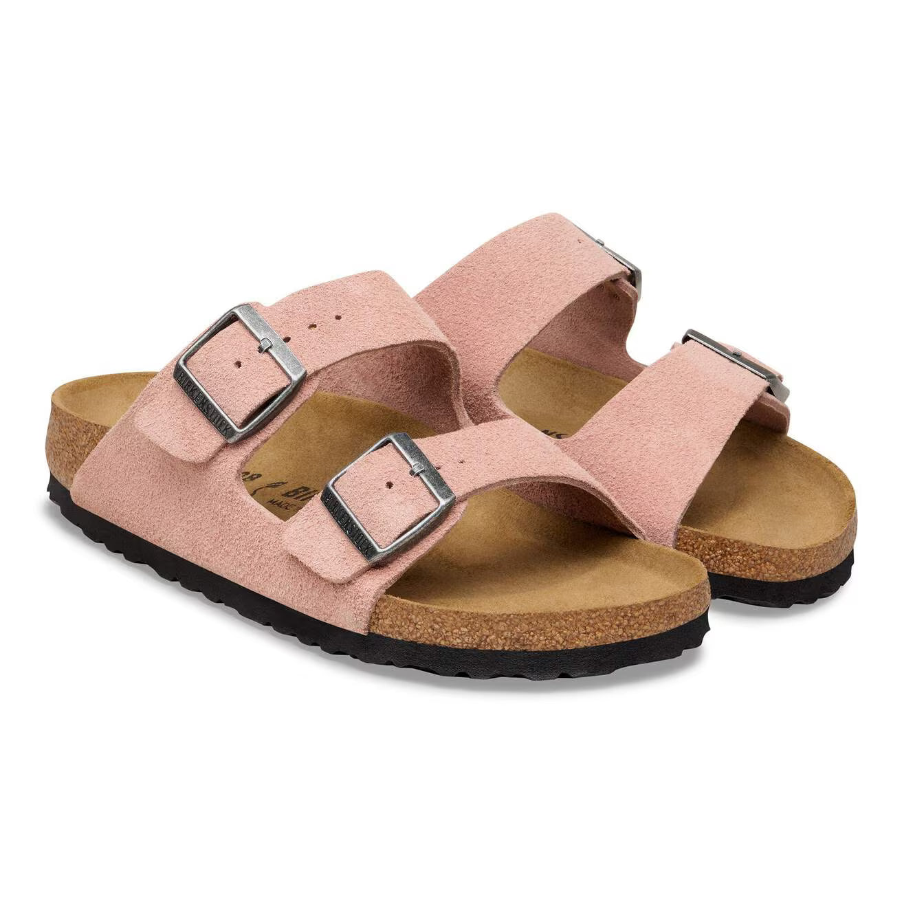 BIRKENSTOCK - ARIZONA PELLE SCAMOSCIATA PINK CLAY
