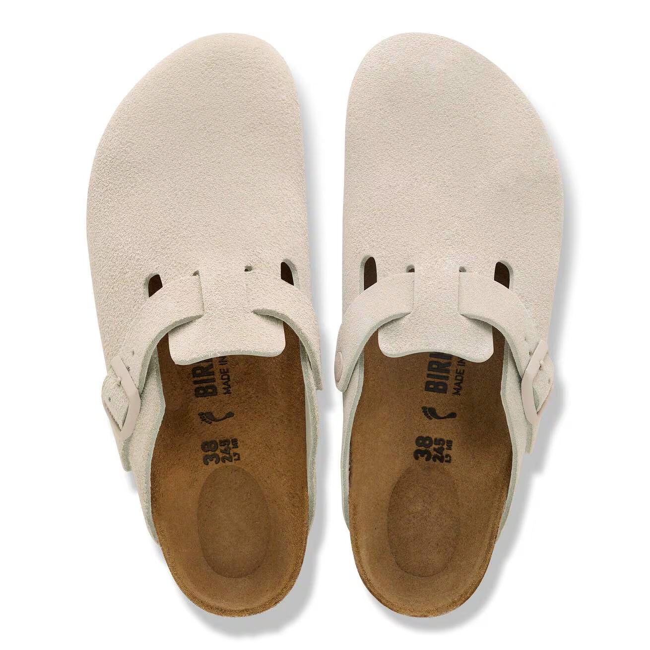BIRKENSTOCK - BOSTON OYSTER PELLE SCAMOSCIATA