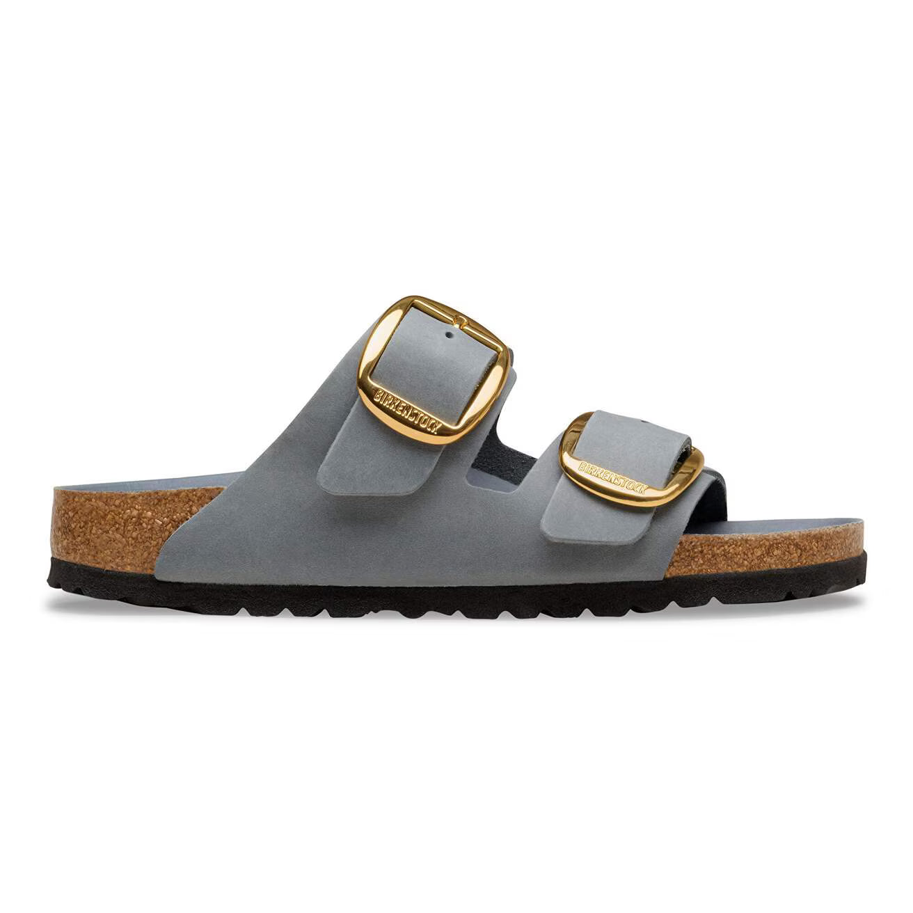 BIRKENSTOCK - ARIZONA BIG BUCKLE PELLE OLIATA BASALT GRAY