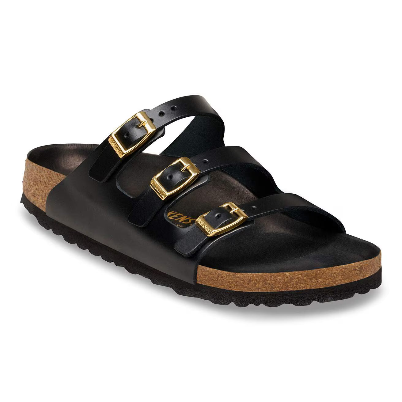 BIRKENSTOCK - FLORIDA FRESH BLACK NEW DRESSY LEATHER