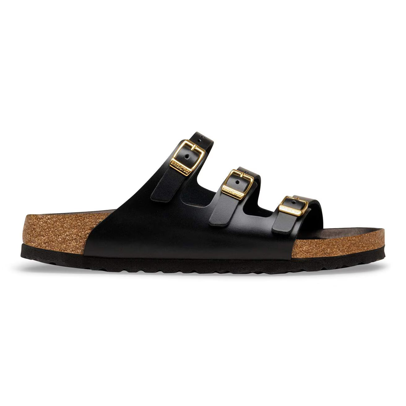 BIRKENSTOCK - FLORIDA FRESH BLACK NEW DRESSY LEATHER