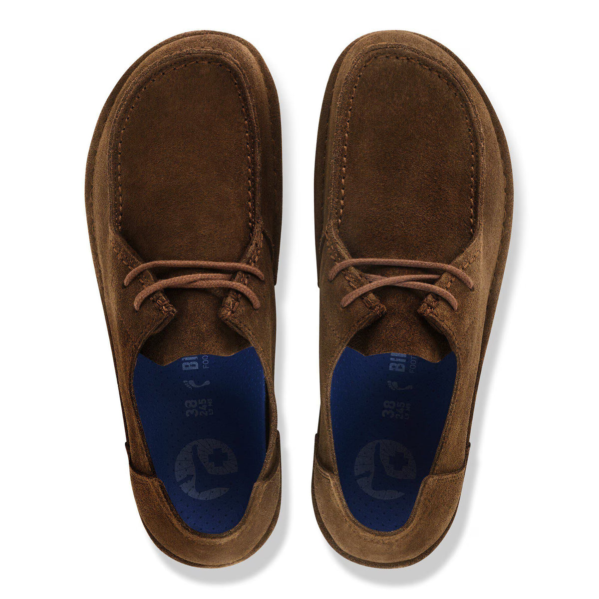 BIRKENSTOCK - UTTI LACE PELLE SCAMOSCIATA CARAFE NARROW FIT