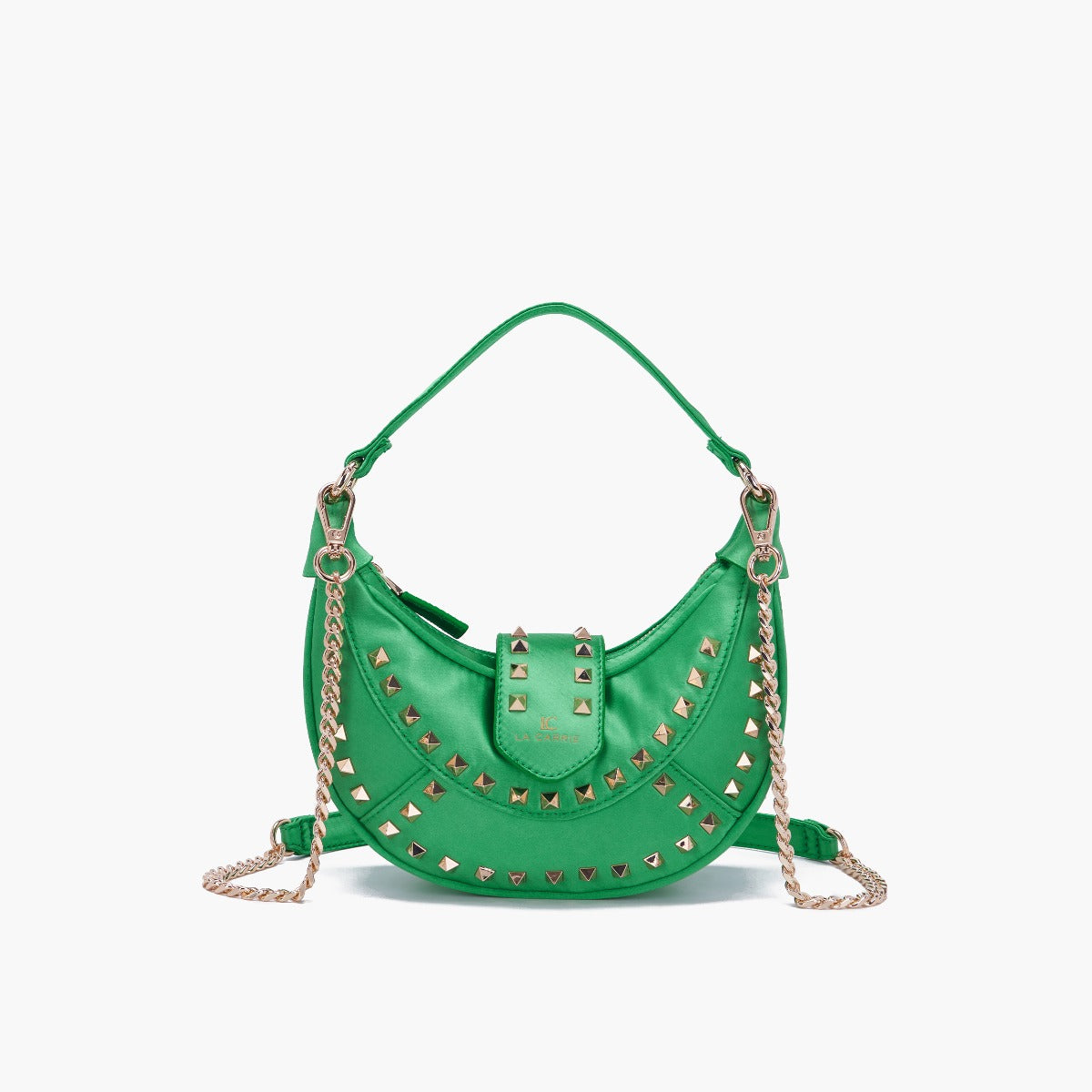 LA CARRIE BAG - BORSA A MANO THUNDER GREEN