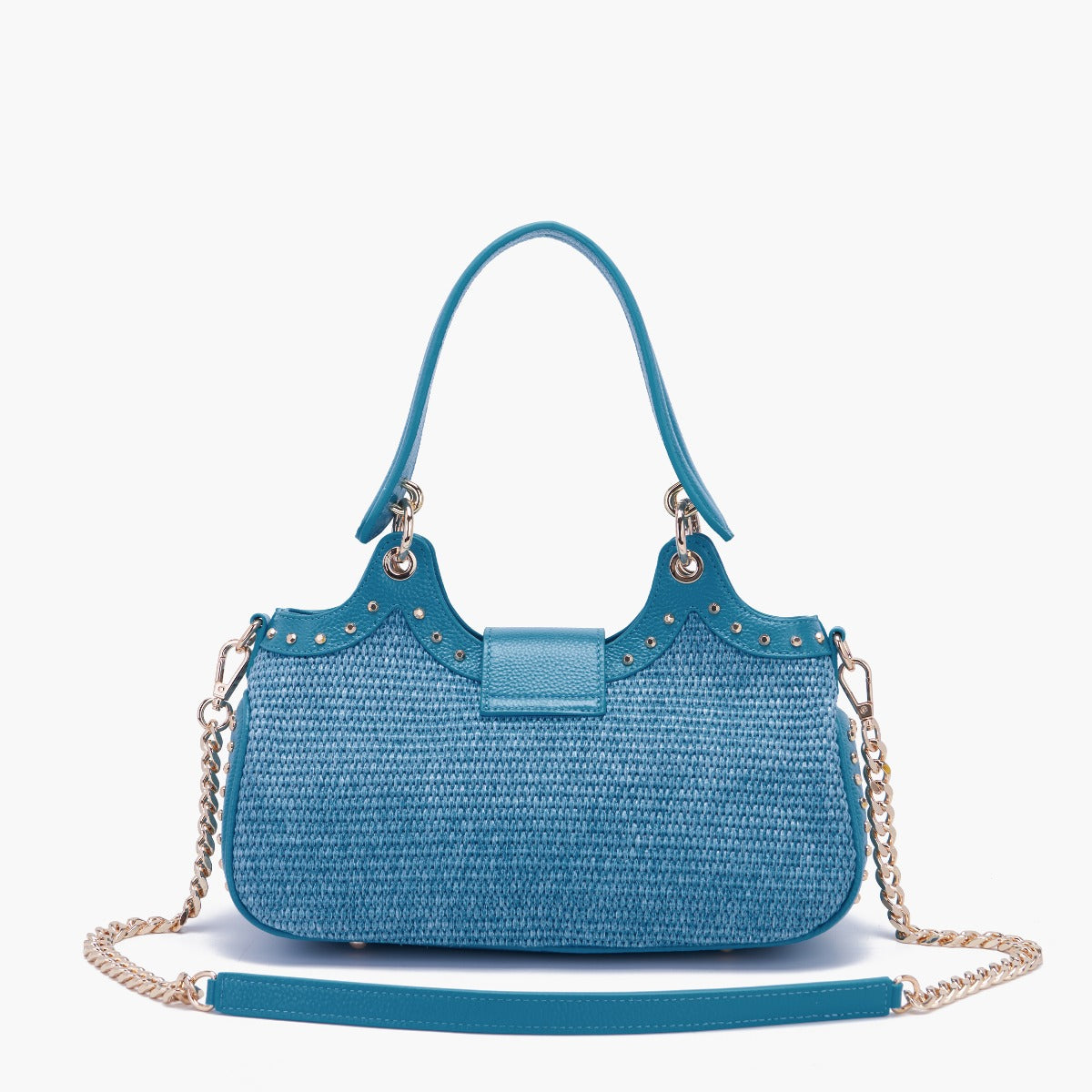 LA CARRIE BAG - BORSA A MANO ROMANTIC JEANS