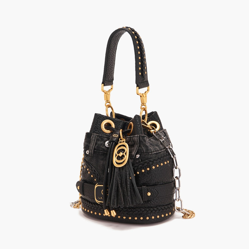 LA CARRIE BAG - SECCHIELLO BAGGHY BLACK