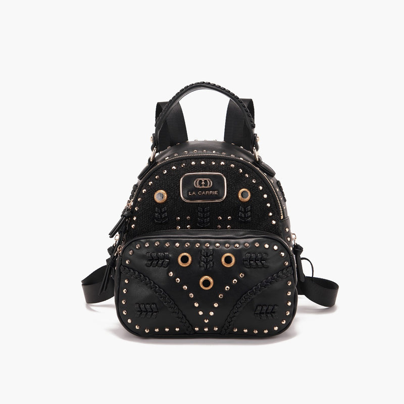 LA CARRIE BAG - ZAINO FICUS BLACK