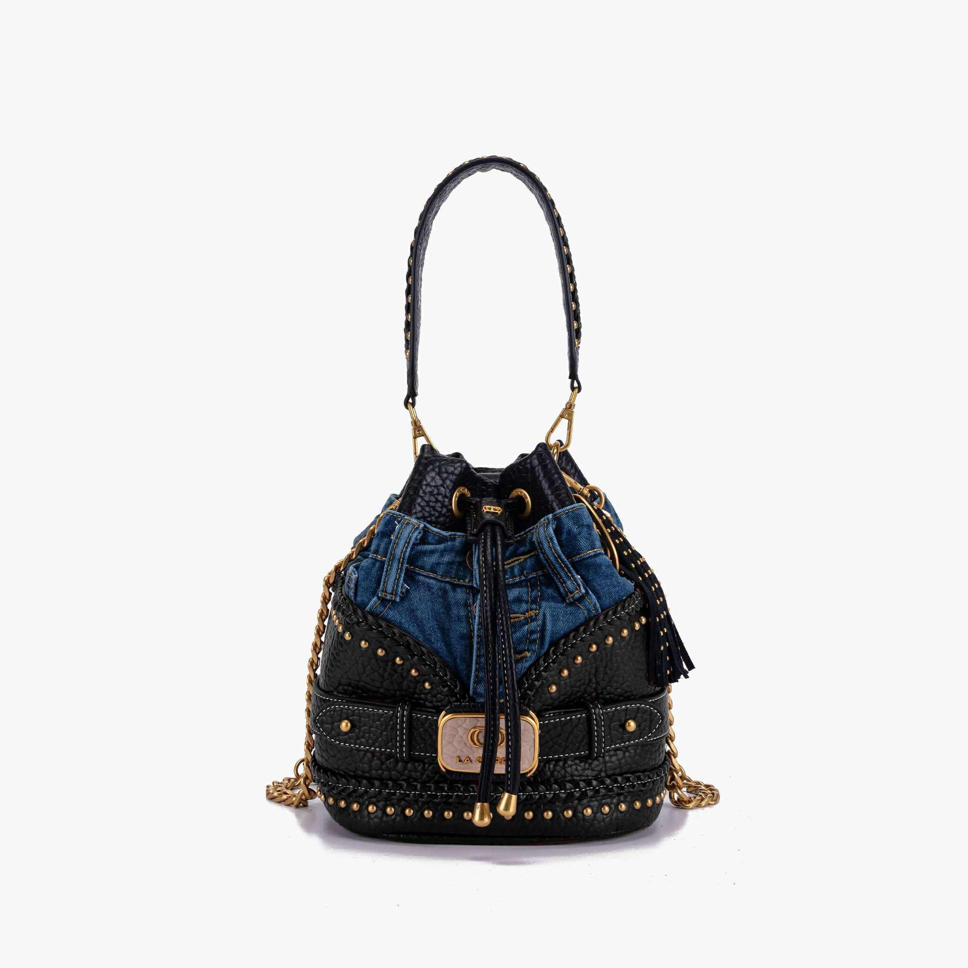LA CARRIE BAG - SECCHIELLO BAGGHY BLACK
