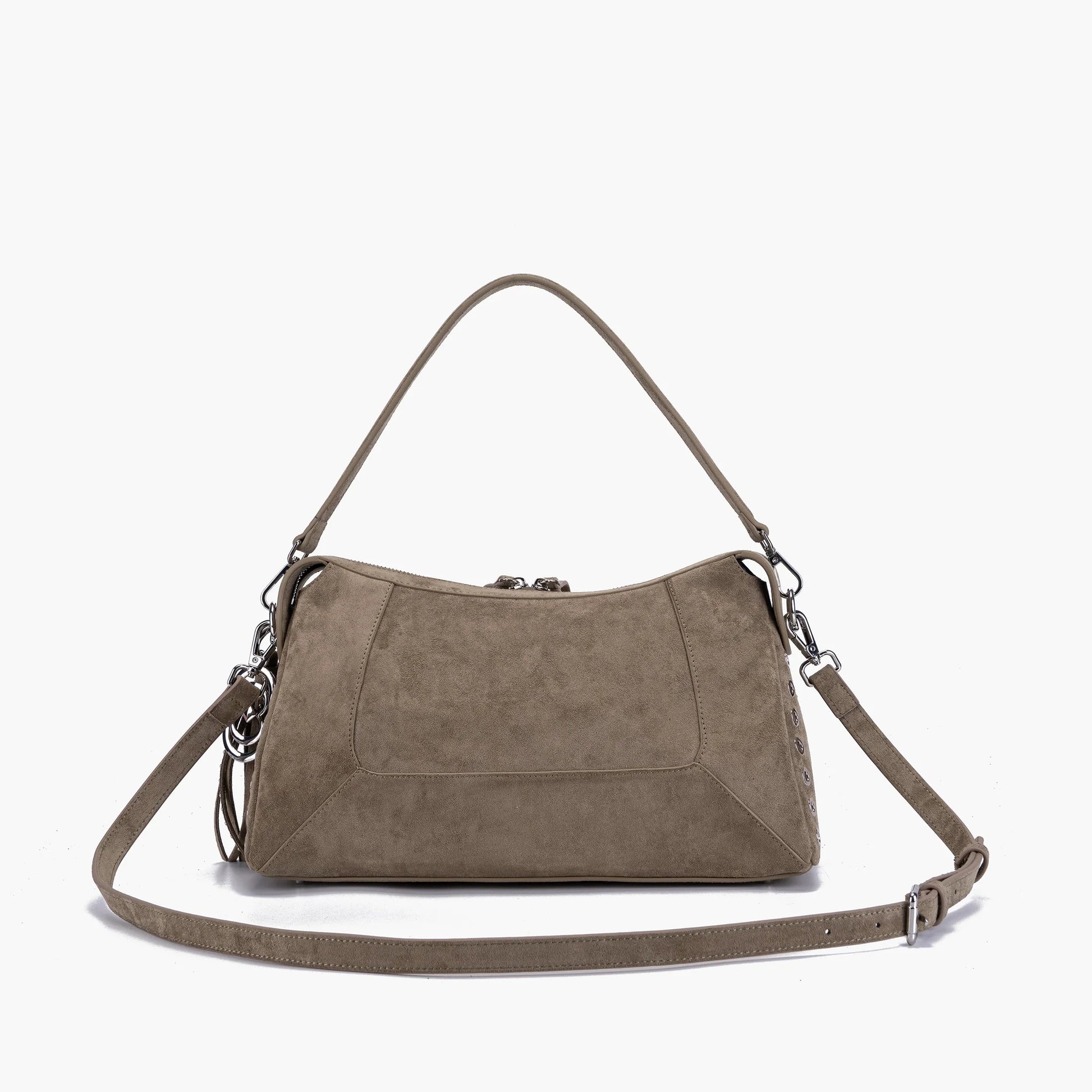 LA CARRIE BAG - BORSA A SPALLA ETHIC OLIVE