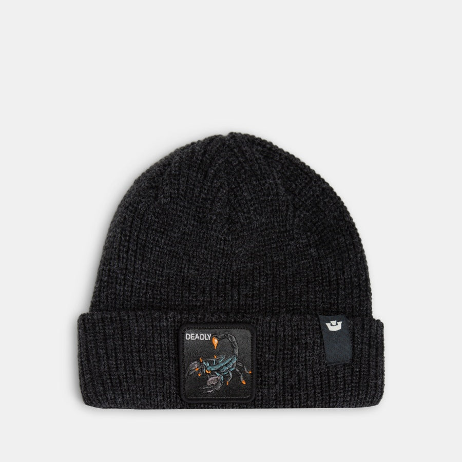 GOORIN BROS - BEANIE THE DEADLY BLACK