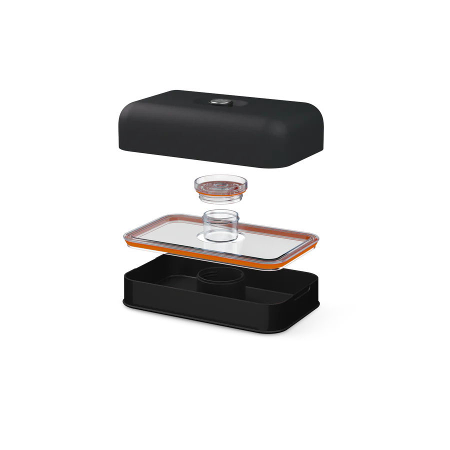 24BOTTLES - LUNCH BOX TUXEDO BLACK