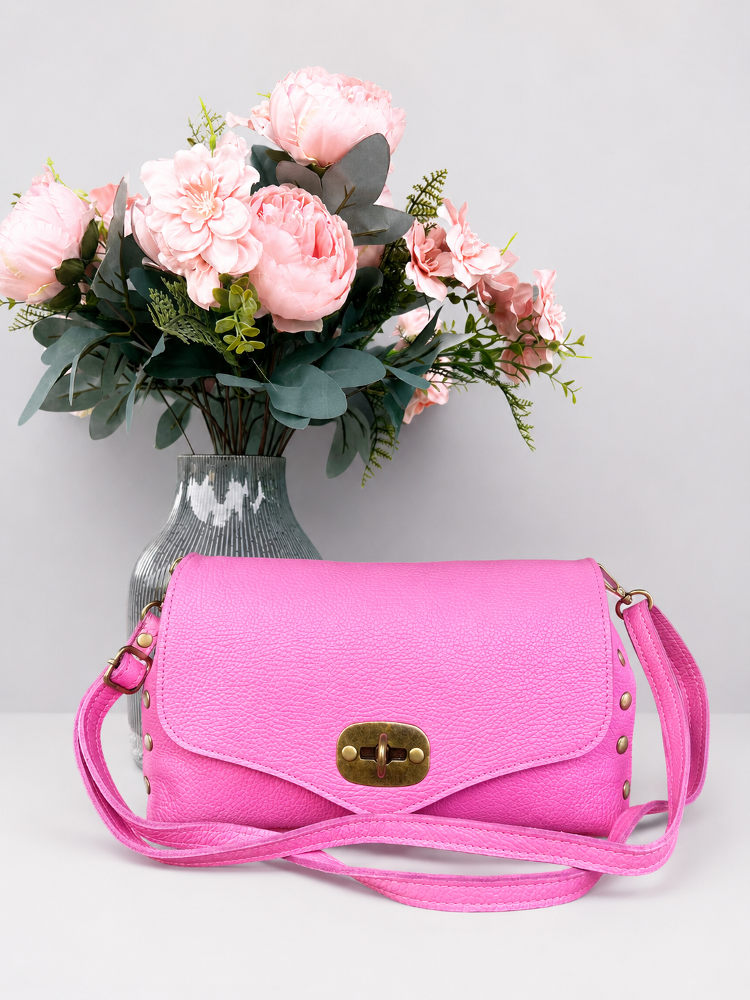 POLO SHOES BAGS - BORSA POSTINO FUCSIA