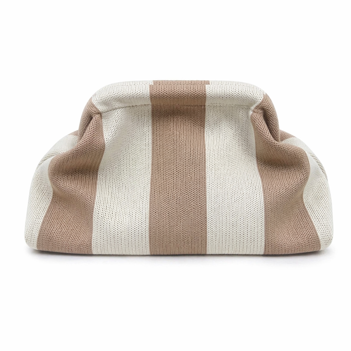 POLO SHOES BAGS - BAG STRIPES TORTORA - PANNA