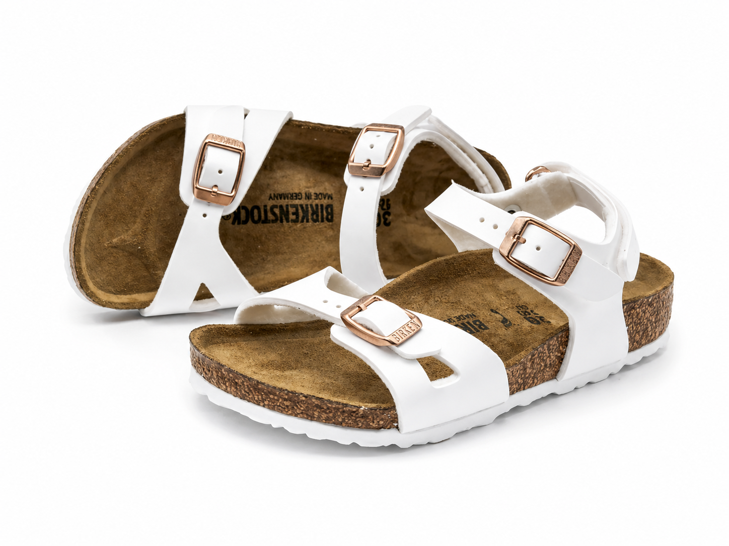BIRKENSTOCK - RIO KIDS WHITE