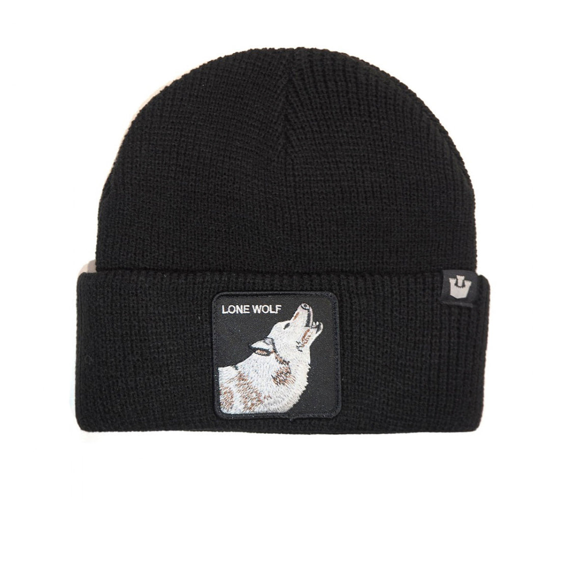 GOORIN BROS - BEANIE BLACK LONE WOLF