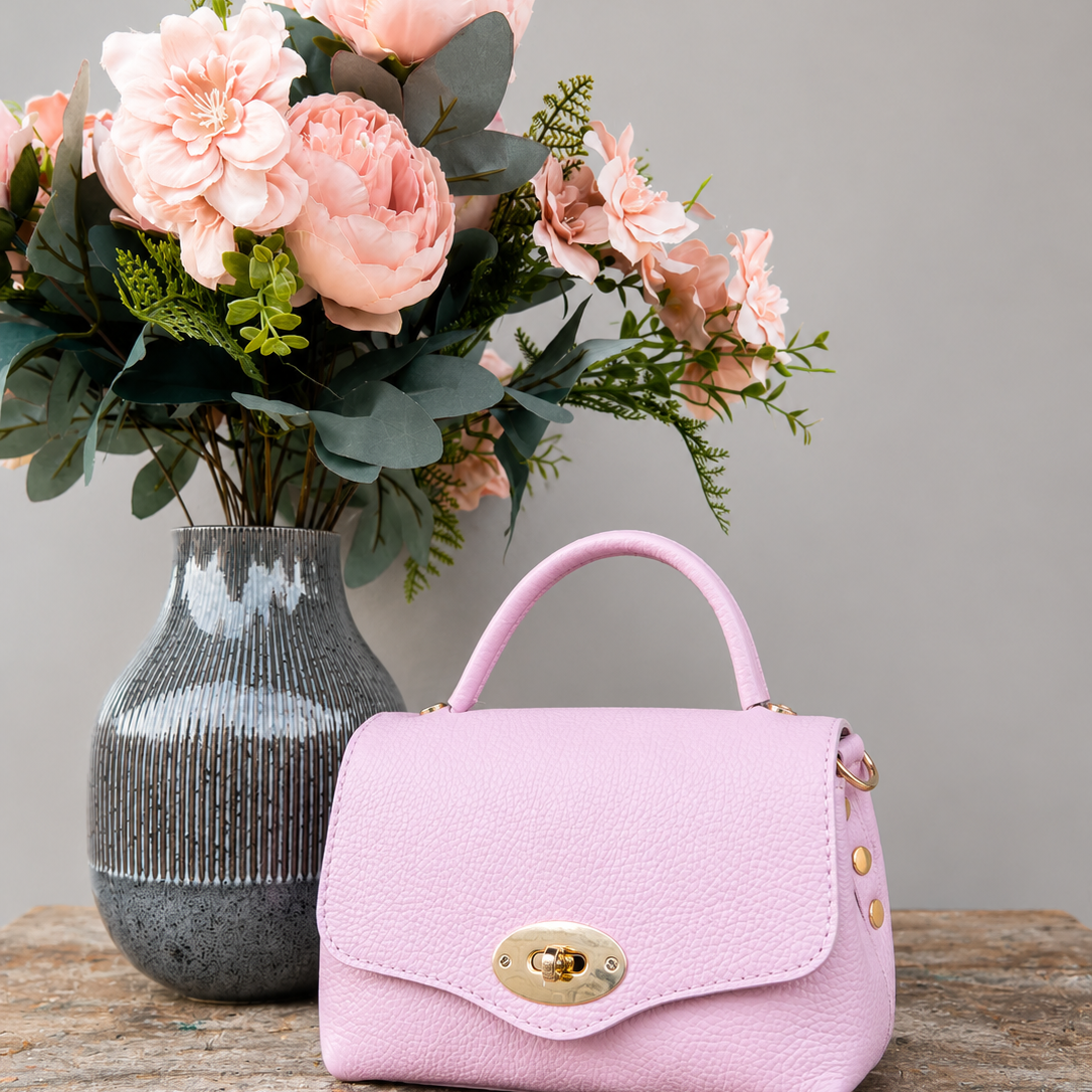 POLO SHOES BAGS - BORSA MINI POSTINO ROSA