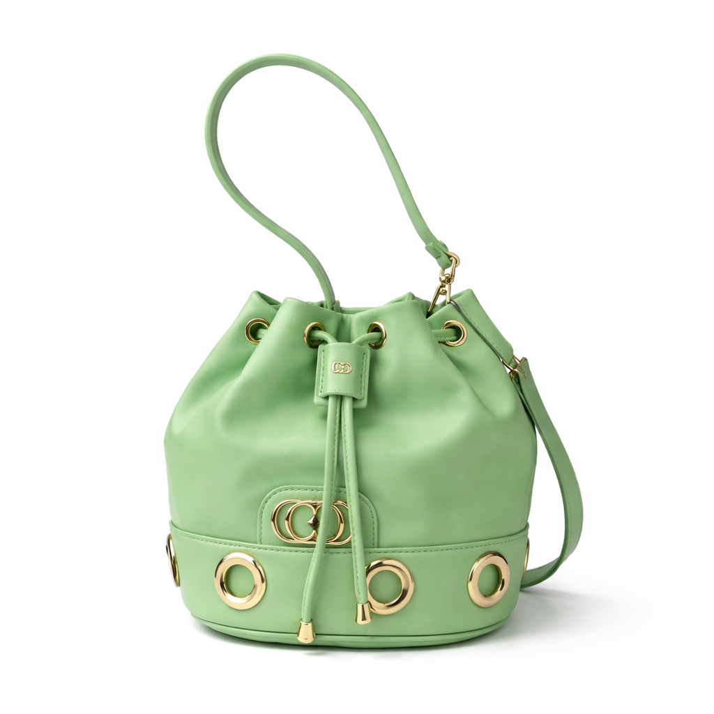 LA CARRIE BAG - SECCHIELLO THE EYE BIG BUCKET SAGE