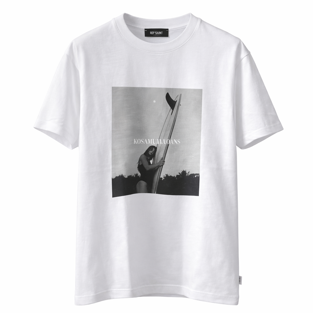 KOSAMUI -T-SHIRT SURF WHITE