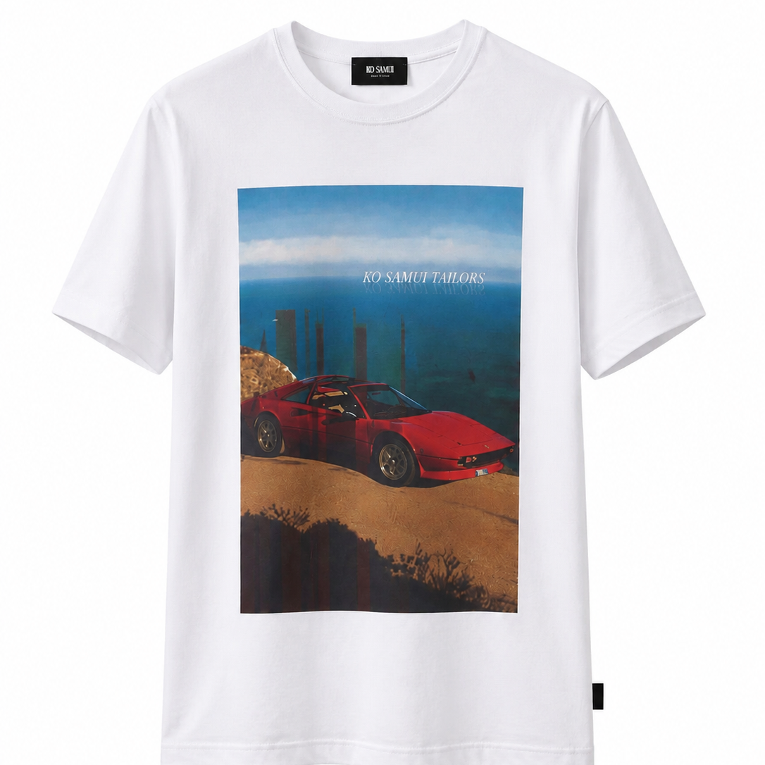 KOSAMUI -T-SHIRT HORIZON WHITE