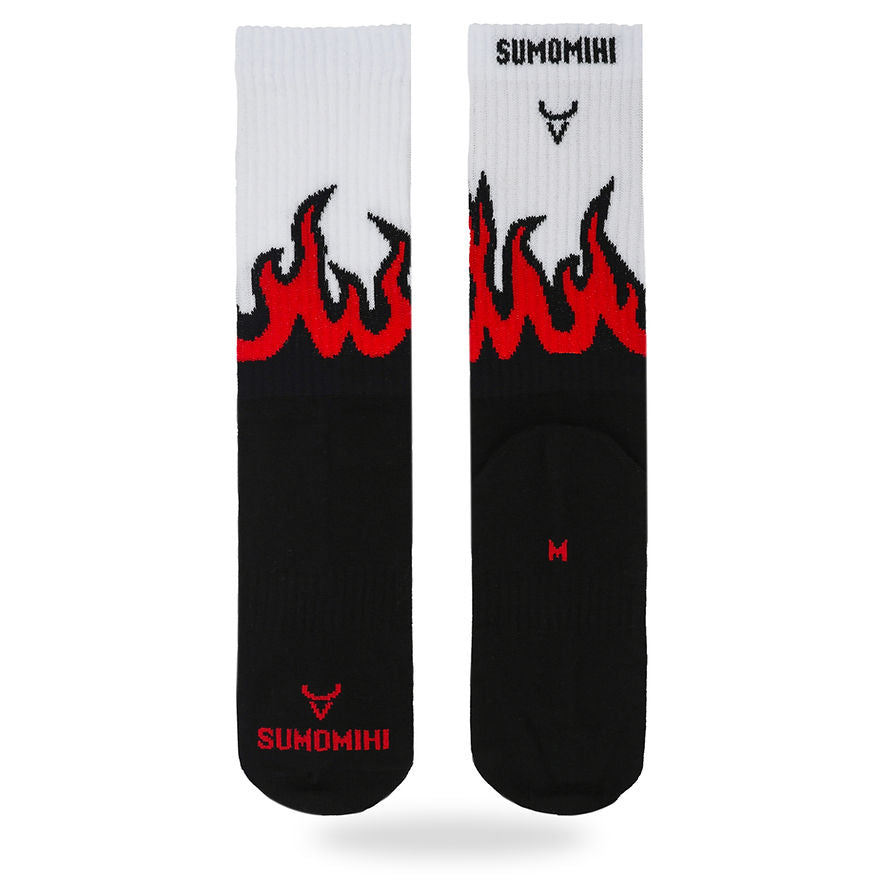 SUMOMIHI - CALZINO FLAME RED