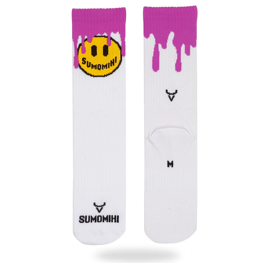 SUMOMIHI - CALZINO SMILE'N DRIP VIOLET SOCK