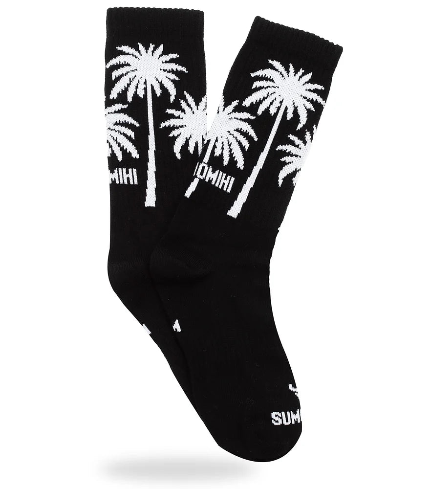 SUMOMIHI - CALZINO PALMS BLACK