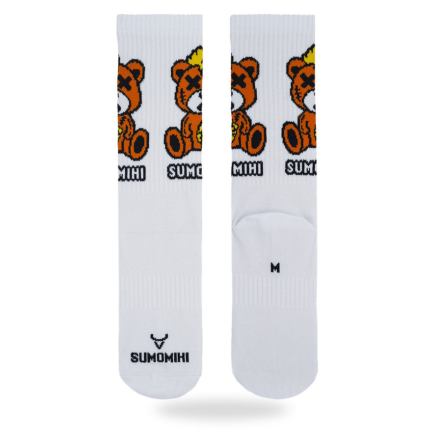 SUMOMIHI - CALZINO KILLA BEAR WHITE SOCK