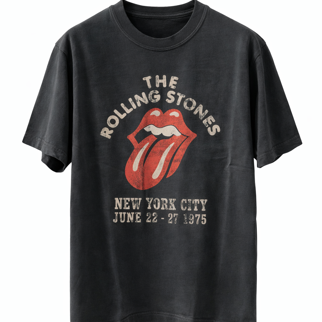 SOX IN THE BOX - T-SHIRT THE ROLLING STONES NERO STONE