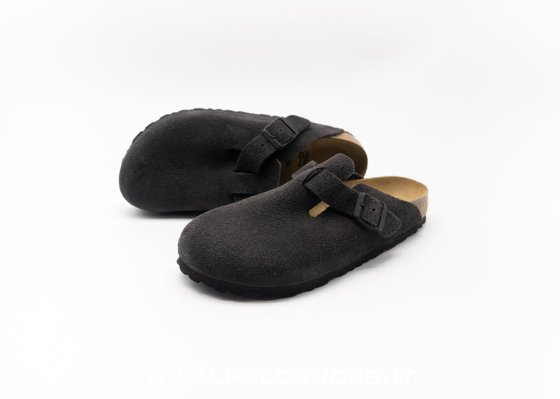 BIRKENSTOCK - BOSTON VELVET GREY